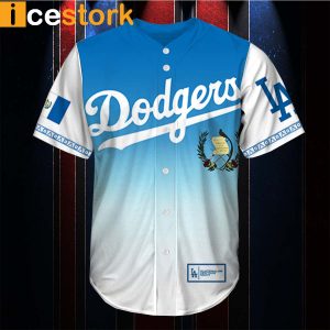 LA Dodgers Guatemalan Heritage Night Jersey