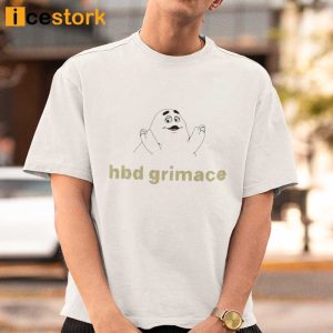 Mcdonalds Hbd Grimace Shirt