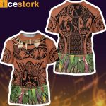 Moana Maui Halloween Costume Shirt