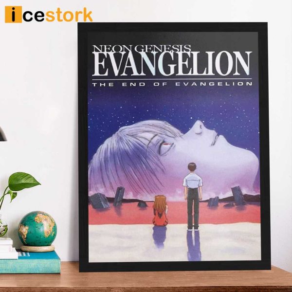 Neon Genesis Evangelion The End of Evangelion Movie Poster, Evangelion Poster