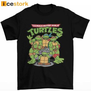 TMNT Donatello T-Shirt from Homage | Purple | Retro Nickelodeon T-Shirt from Homage.