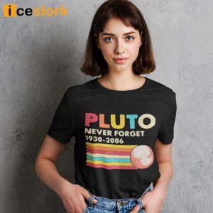 Pluto Never Forget 1930 2006 T shirt