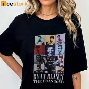 Ryan Blaney The Eras Tour Shirt