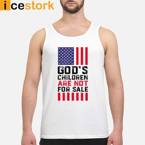 Tim Ballard Gods Children Are Not For Sale tank top