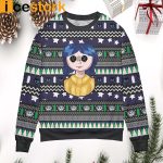 Coraline Icons Christmas Sweater