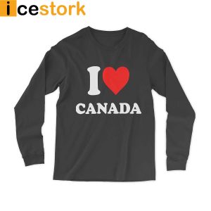 elon musk i love canada long sleeve