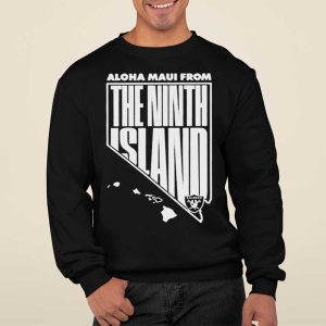 Aloha Maui From The Ninth Island Las Vegas Raiders Maui Shirt