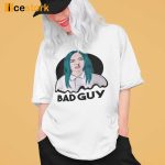 Billie Eilish Bad Guy Black Top Big T-Shirt