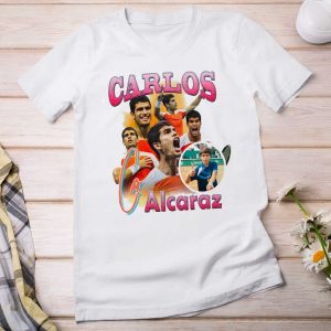 Carlos Alcaraz Tennis T Shirt