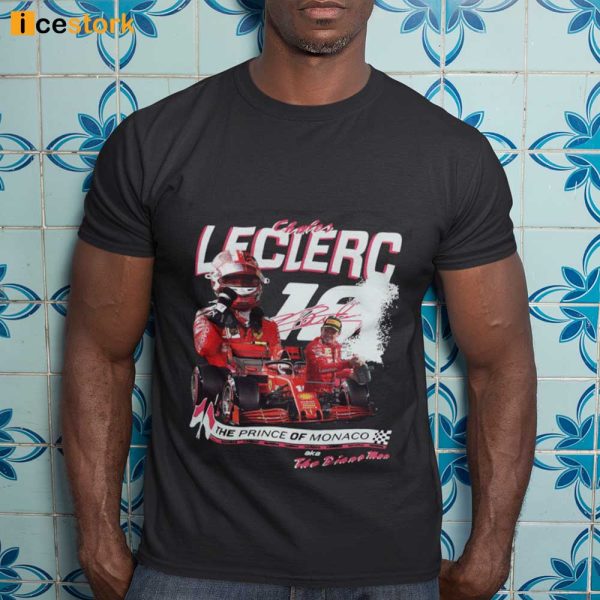 Charles Leclerc The Prince Of Monaco Shirt