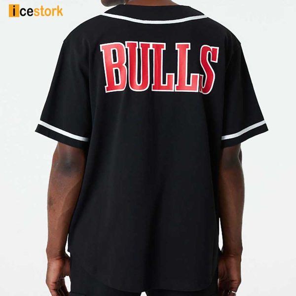 Chicago Bulls NBA Baseball Jersey