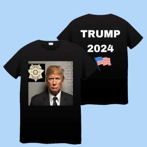 Donald Trump Mugshot T Shirt 2024