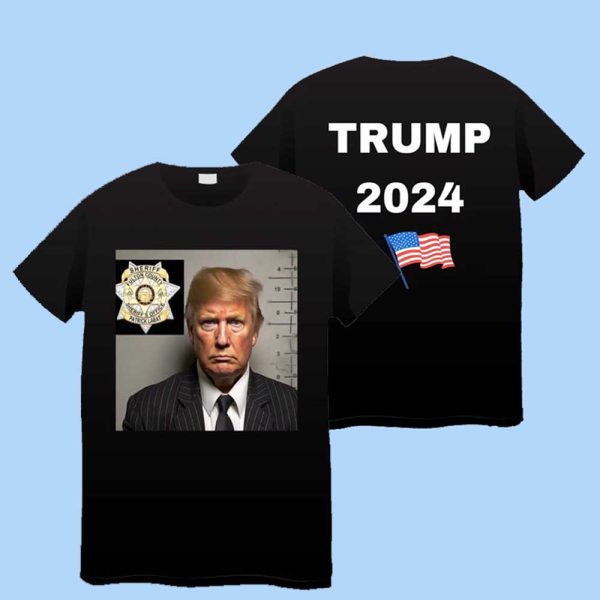 Donald Trump Mugshot T-Shirt 2024