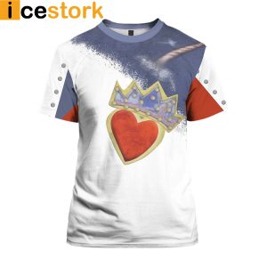 Evie Heart Descendants 2 Costume Shirt