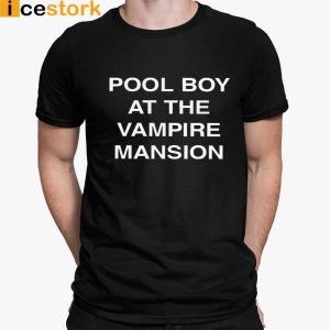 Gerard Way Pool Boy At The Vampire Mansion Shirt 4
