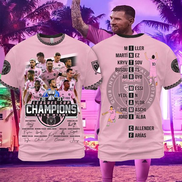 Inter Miami CF 2023 Leagues Cup Champions Shirt