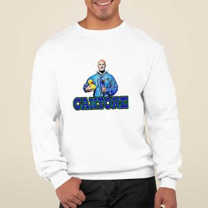 Jim Cantore Holding Duck Shirt