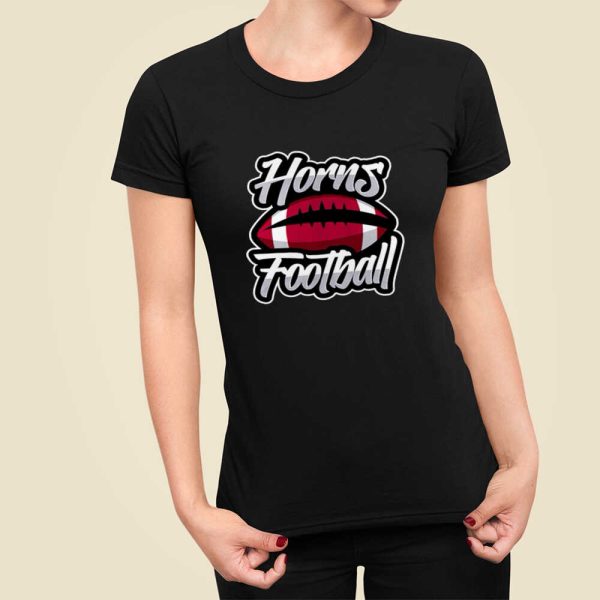 New Lambert Horns Football Script Logo Shirt