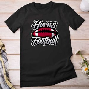 Lambert Horns Football Script Logo Shirt