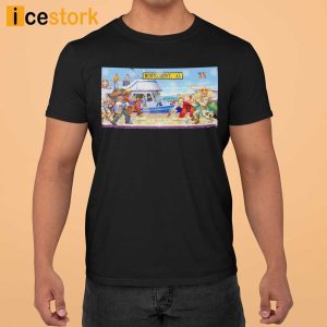 Montgomery Riverfron Brawl X Street Fighter Shirt