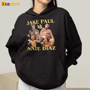 Nate Diaz vs Jake Paul Boxing Shirt