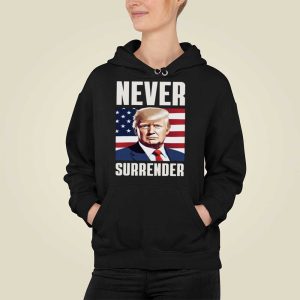 Never Surrender Trump Mugshot Shirt