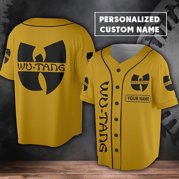 Personalize The Wu Tang Custom Baseball Jersey