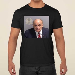 Rudy Giuliani's Mugshot Shirt