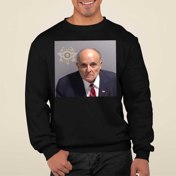 Rudy Giuliani’s Mugshot Shirt