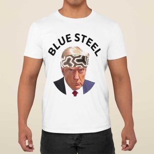 Trump Mugshot Blue Steel Shirt