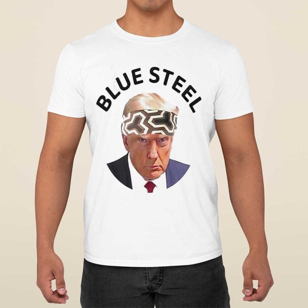 Trump Mugshot Blue Steel Shirt, Hoodie, Sweatshirt