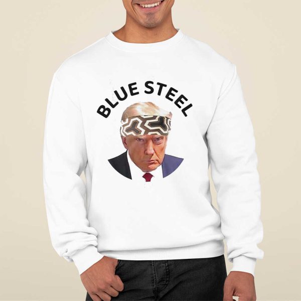Trump Mugshot Blue Steel Shirt, Hoodie, Sweatshirt