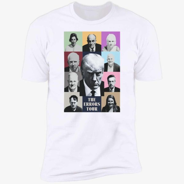 Trump Mugshots The Errors Tour Shirt