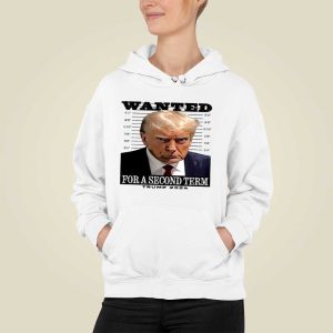 Wanted For A Second Term Trump 2024 Shirt