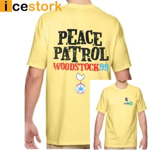 Woodstock 99 Peace Patrol Shirt