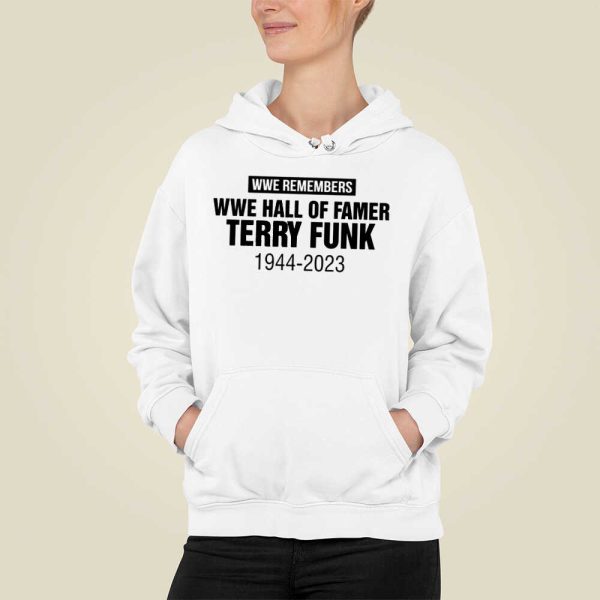 Wwe Remembers Wwe Hall Of Famer Terry Funk 1944-2023 Shirt