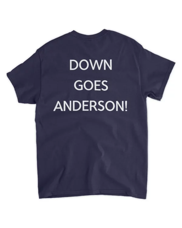 Cleveland Down Goes Anderson Shirt