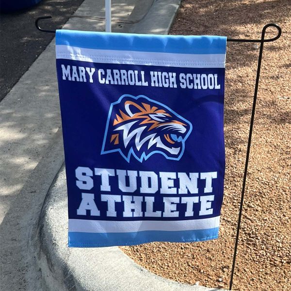 Marry Carroll High School Student Athlete Flag
