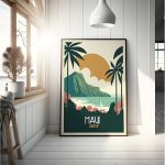 Maui Strong Hawaii Poster