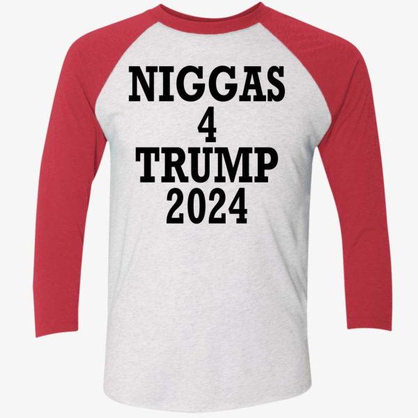 Niggas 4 Trump 2024 Shirt
