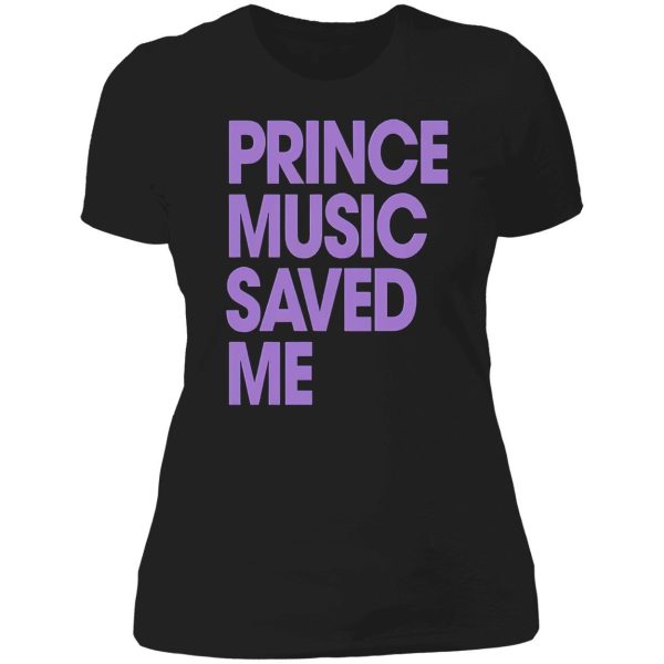 Prince music saved me shirt