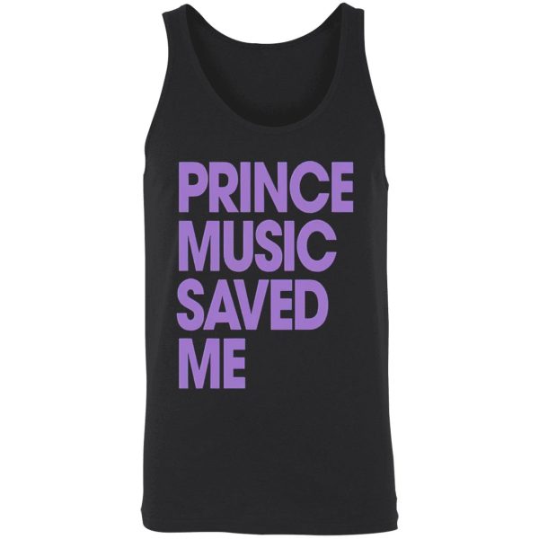 Prince music saved me shirt