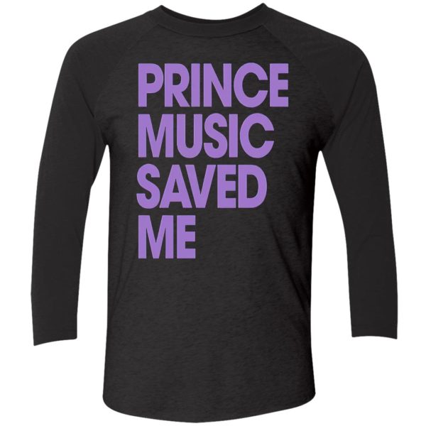 Prince music saved me shirt