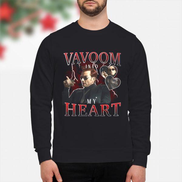 Good Omens Vavoom Into My Heart Shirt