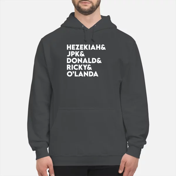 Hezekiah Jpk Donald Ricky Olanda Shirt