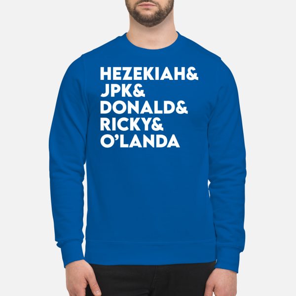 Hezekiah Jpk Donald Ricky Olanda Shirt