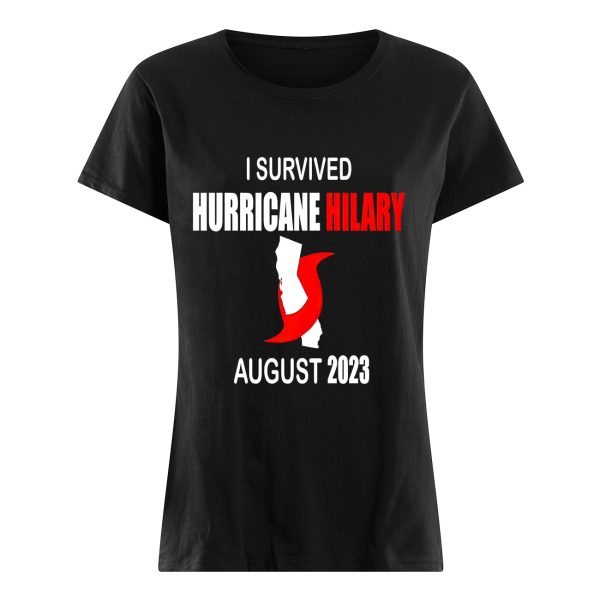 I Survived Hurricane Hilary August 2023 Shirt