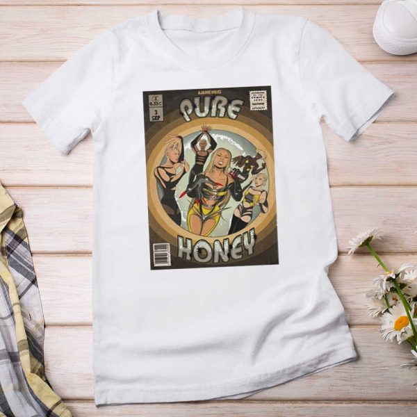 Ajanie Hiress Pure Honey Poster Shirt