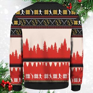 All I Want For Christmas Is More Time For Softball Ugly Christmas Sweater