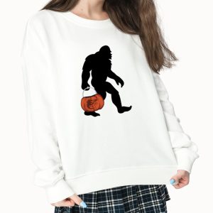 Baltimore Orioles Bigfoot Halloween Shirt